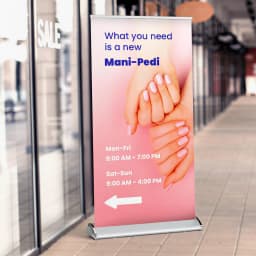 Deluxe Tear Drop Stand Banners