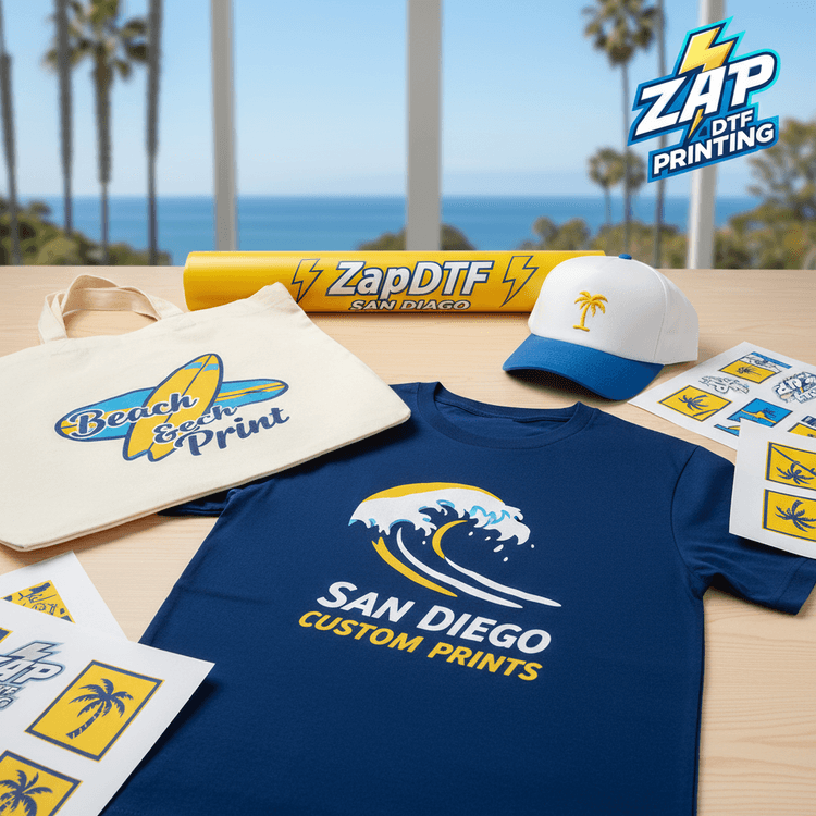 How to Order Custom DTF Transfers in San Diego: A Step-by-Step Guide