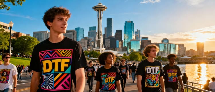 Trending T-shirt Designs in Seattle: DTF Printing Ideas for 2025