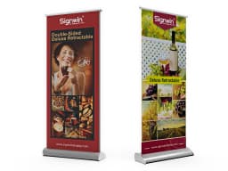 Table Top Pull Up Stand Banner