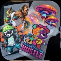 DTF TRANSFER BY SIZE