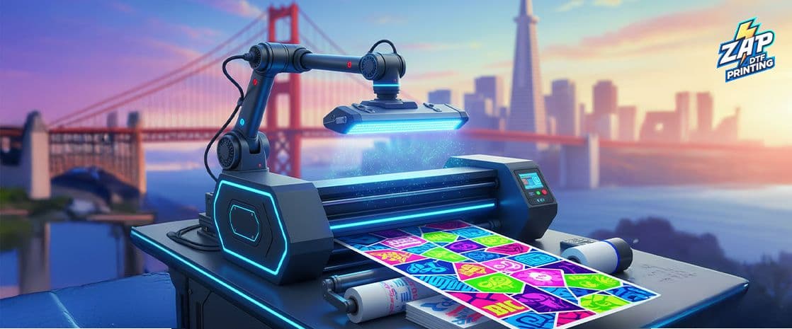 UV DTF Gang Sheets in San Francisco